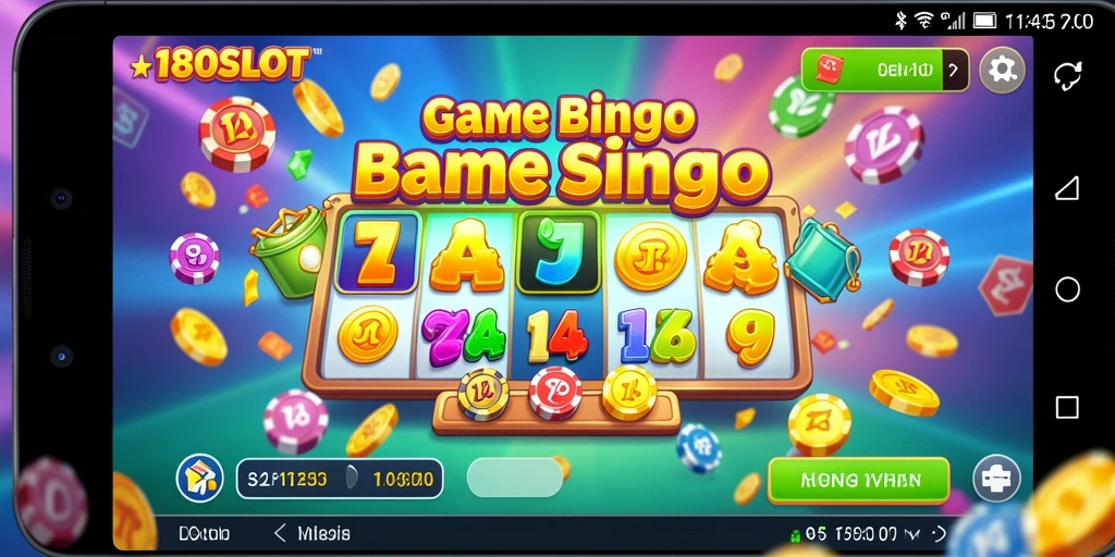Screenshot gameplay Bingo yang seru dan menarik di 180SLOT.