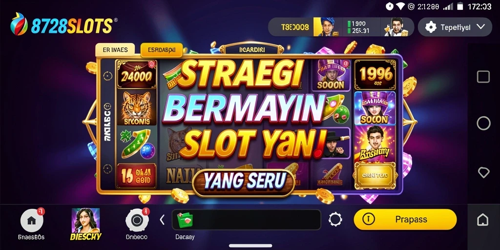 Screenshot gameplay 8728SLOTS yang menampilkan aksi strategi yang mendebarkan.