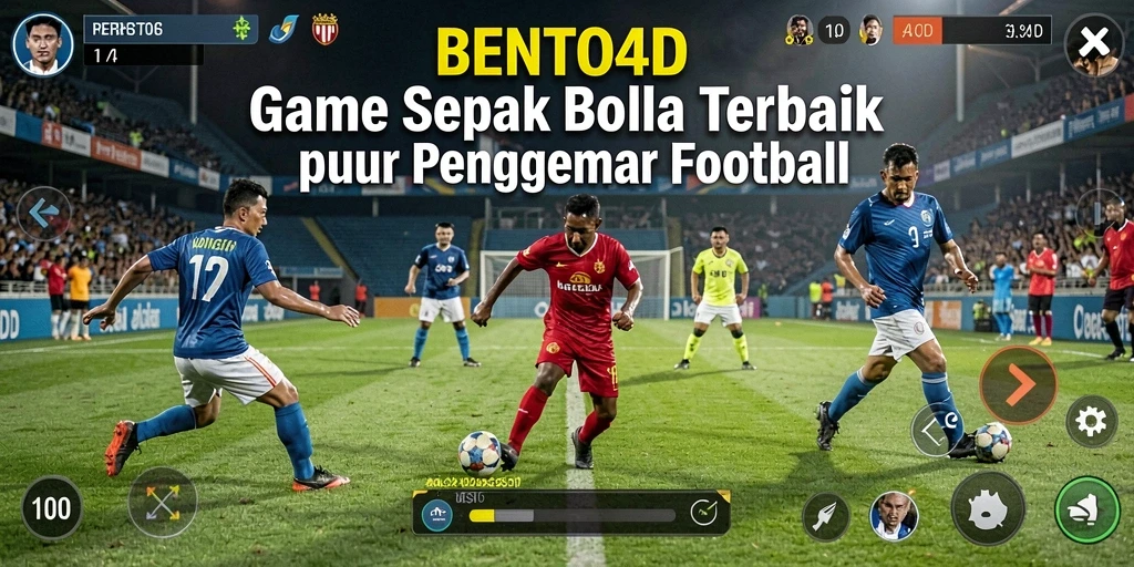 Tampilan aksi seru dalam permainan BENTO4D yang mendebarkan.