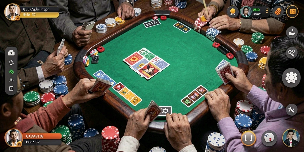 Tampilan gameplay seru di CADAS138 dengan teman-teman.