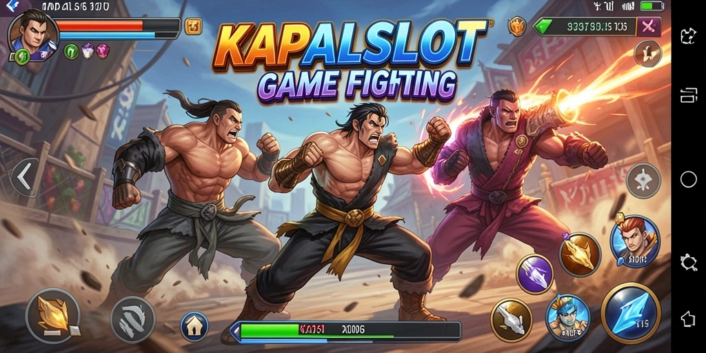 Tangkapan layar KAPALSLOT menunjukkan aksi pertarungan memukau.