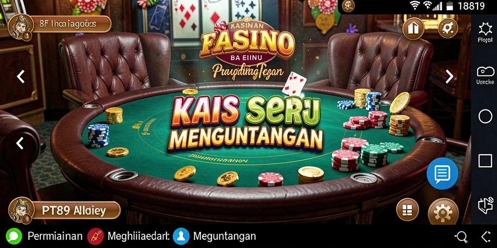 Tampilan permainan kasino yang menakjubkan di PT89.