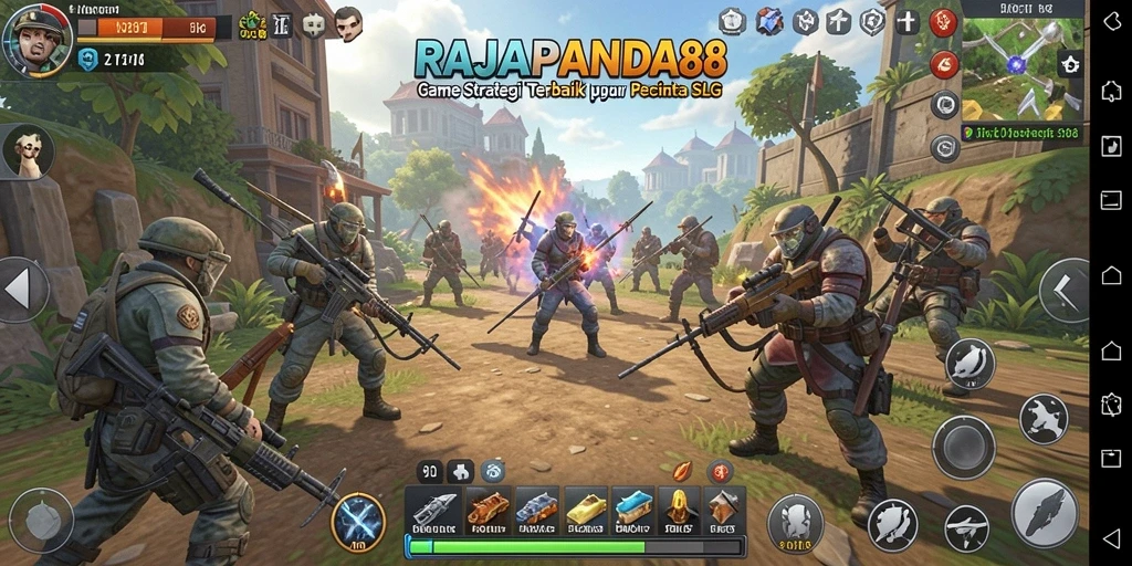 Tampilan menakjubkan dari gameplay RAJAPANDA88 yang mendebarkan.