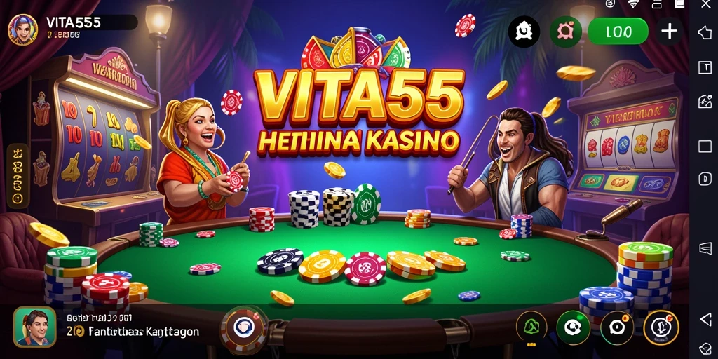 Tampilan menarik dari gameplay Kasino VITA555 yang mengasyikkan.