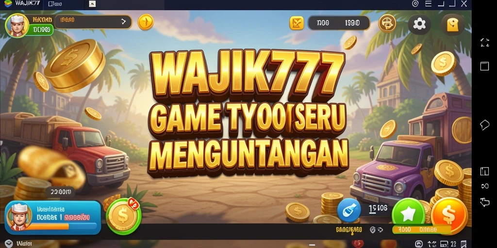 Screenshot utama WAJIK777 menunjukkan gameplay Tycoon yang menarik.